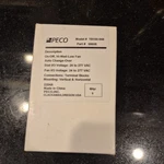 Peco TB155-048 Programmable Thermostat For Fan Coil 3 Speed White Replacement. Fixed Price $45.00.