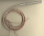 Fast Cartridge Heater 3/8" Dia X 1/2" Long 200W 240V 35" Lead Type J. Fixed Price $22.95.