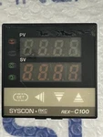Syscon Rkc REX-C100 Digital Temperature Control C100F801-M*AN 100-240VAC. Fixed Price $29.99.