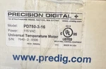 New In Box Precision Digital Universal Temperature Meter PD750-3-16. Fixed Price $250.00.