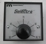 TD92-0509 Maxitrol Remote Temperature Selector W/ Dial. Fixed Price $45.00.