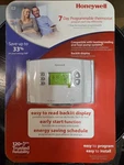 New Honeywell 7-DAY Programmable Thermostat Temperature Control RCT8103A-WHITE. Fixed Price $25.95.
