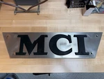Mci Motor Coach Front Cap Emblem MC-9. Fixed Price $185.00.