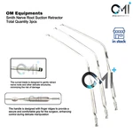 3 Pcs Ssi Ultra Codman Symmetry Smith Nerve Root Suction Retractor 5.5" X 10". Fixed Price $144.20.