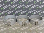 New Lot Of 3 Watlow STB4JIJ2-T Thinband Heaters 240V 400W 1.625" Tall 4.5" Dia. Fixed Price $120.00.