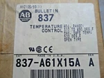 Allen-bradley 837-A61X15A Ser Temperature Control. Fixed Price $599.79.