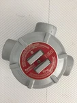 Appleton Gr Type 1/4'' Explosion Proof 3 Hole Box. Fixed Price $375.00.