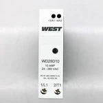 West 24-280VAC 10A Din Rail Solid State Relay W/ Heatsink WD28D10. Fixed Price $45.00.
