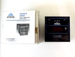 New Athena 4000-B-E-23-43T-55-01F Digital Temperature Controller: 0-1000F. Fixed Price $495.00.