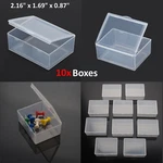 10X Pcs Small Plastic Storage Container Box Ear Plugs Holder Screws Jewelry Pins. Fixed Price $11.49.