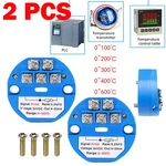 2PCS 4-20MA Temperature Sensor Transmitter Module PT100. Fixed Price $9.79.