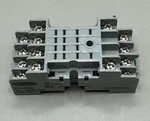 Dayton 2A584E Socket - 14 Pin Square Base Miniature 7A 300V Din Mount. Fixed Price $8.00.