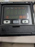 Eurotherm 818S/TC/RVPR/NONE/FLD/FLD/NONE/NONE/SN/01/32/1000/F/NO/NO/D/IN/S/N. Fixed Price $400.00.