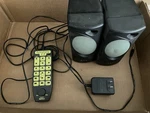 Mrc Symphony 77 Analog Sound Controller W/ Speakers & 120V Power Adapter. Fixed Price $45.00.