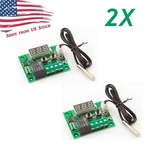 2PCS W1209 12V -50-110 Digital Thermostat Temperature Control Switch Sensor. Fixed Price $9.89.