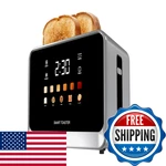 Dear Morning Toaster Touch Screen 2 Slice Lcd Display Stainless Steel. Fixed Price $67.76.