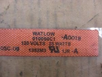 Watlow 010050C1-A001B Flexible Silicone Rubber Heater, 5"LX1"W, 120VAC, 25WATTS. Fixed Price $28.00.