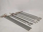 Lot Of 13 Assorted Hotwatt And Tempco Cartridge Heaters SC37-23, SC37-19, G05-19. Fixed Price $109.99.