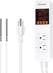 Digital Temperature Controller With Dual-probe Thermostatic Socket.. Fixed Price $39.99.