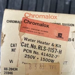 RLS-1157 Chromalox Water Heater Immersion Element 250V 1500W. Fixed Price $29.75.