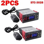 2PACK STC-3028 Dual Lcd Digital Thermostat Temperature Controller AC110-220V. Fixed Price $25.38.