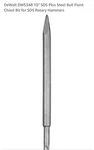Dewalt DW5348 10-INCH Fully Hardened Steel Light Duty Sds Plus Bull Point. Fixed Price $19.00.