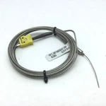 Watlow AFCJ0FA020UK100 Thermocouple, Type K, 100", Mini Plug Probe 2". Fixed Price $30.00.