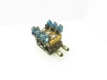 Ross W6077B3431/W6076B3437 Pneumatic Solenoid Valve 3-STATION Manifold 24VDC. Fixed Price $149.99.