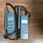 2X Omegaette HH311 RS-232 Humidity Temperature Meter. Tested For Power Only. Fixed Price $90.00.