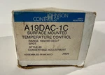 Johnson Controls A19DAC-1C Surface Mounted Temperature 100-240 Deg New. Fixed Price $44.95.