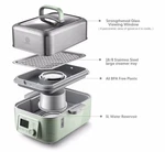 Buydeem Electric Food Steamer Double Layer Lcd Display Stainless Steel. Fixed Price $211.03.