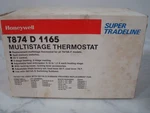 Honeywell T874D 1165 Multistage Thermostat 24V New In Box. Fixed Price $24.99.
