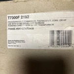 Trane T7300F 2192 Programmable Commercial Thermostat Conv New In Open Box. Fixed Price $120.00.