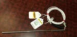 Thermocouple, Watlow Type J, 1/4" Ss Sheath, 12" Probe, 8' Leads, Bayonet Unused. Fixed Price $35.00.