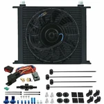 34 Row Transmission Oil Cooler Fan 6AN Hose Fitting 180F Temperature Switch Kit. Fixed Price $149.95.
