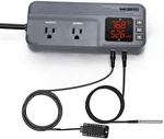 Inkbird Temperature Controller Outlets Thermostat ITC-608T Dual Sensor Stage Fan. Fixed Price $48.99.