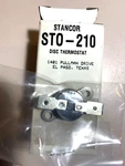 Stancor Disc Thermostat STO-210. Fixed Price $5.99.