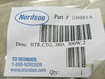 Nordson 109881A 240V 500W Cartridge Heater. Fixed Price $31.56.