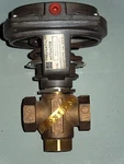 1/2" Barber-colman #8351 Vk 9313-301-4-2 Three Way Bronze Mixing Valve. Fixed Price $130.00.