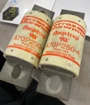 2PC Ferraz Shawmut A70P250-4 250A, 700V Amp-trap Fuse. Fixed Price $45.00.