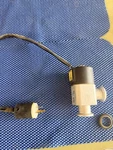 Varian L9942-302 Nickel Plate Electromagnetic Block Valve NW-25-DA Used Nice. Fixed Price $130.00.