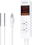 In Digital Temperature 1920W Controller Dual Outlet Heat Mat Thermostat. Fixed Price $19.99.
