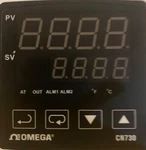 Omega CN733 1/4 Din Temperature Controller. Fixed Price $150.00.