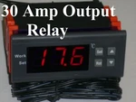 Digital Power Thermostat Temperature Controller 30 Amp Relay Output F Timer. Fixed Price $44.99.