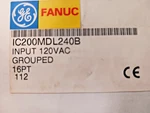 Ge Fanuc IC200MDL240B 120VAC Input, 16 Point, Relay Module. Fixed Price $179.00.