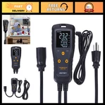 Digital Temperature Controller 110V 15A Thermostat Outlet For Heat Mat, Reptile,. Fixed Price $73.99.