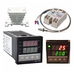 Pid REX-C100 Temperature Controller + Ssr 40DA & Thermocouple Heat Sink Td. Fixed Price $22.99.