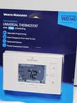 White-rodgers UP310 Programmable Universal Thermostat W/ 7-DAY Scheduling. Fixed Price $49.95.