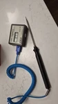 Tested Jenco 701 Pocket Digital Thermometer Type W/probe 260432. Fixed Price $85.00.