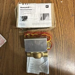 Honeywell Home Motorized Valve Model V8043E1012 Open Box. Fixed Price $47.99.